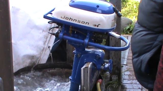 Лодочный мотор Johnson 4hp. Полная реставрация. 2 смотреть онлайн