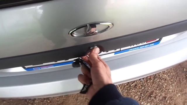 Открытие багажника с брелка Лада калина 1 Хетчбек смотреть онлайн