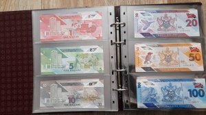 Моя коллекция полимерных банкнот - 200! Polymer banknotes collection 200!