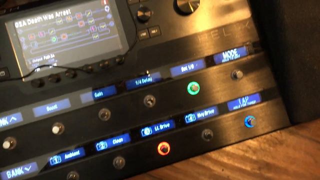Selah Quartz v3 - Controlling BPM of Line 6 Helix смотреть онлайн
