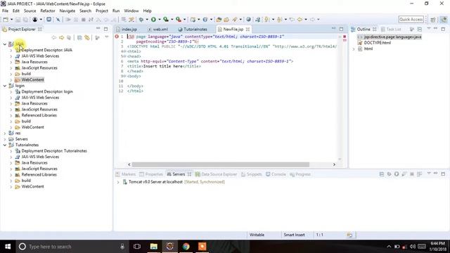 Eclipse JSP page cross sign problem смотреть онлайн
