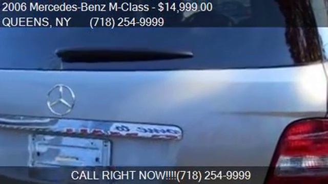 2006 Mercedes-Benz M-Class ML350 for sale in QUEENS, NY 1141 смотреть онлайн
