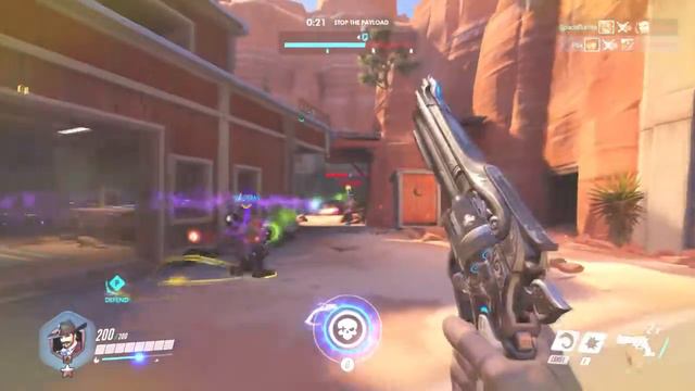 [Overwatch Fox Replay] McCree Aim Practice смотреть онлайн