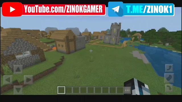 MINECRAFTDA TEZDA QISHLOQ TOPISH || MINECRAFTDA QISHLOQLAR TOPISH || UZBEKCHA MINECRAFT