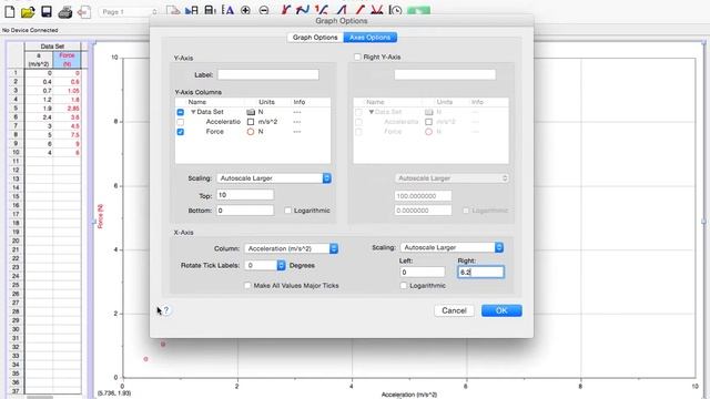 Graphing in Logger Pro смотреть онлайн
