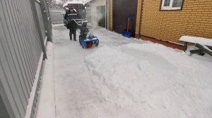 Доработка мотоблока Нева МБ2 МультиАГРО для удобной работы с снегоотбрасывателем (снегоуборщик) Нев