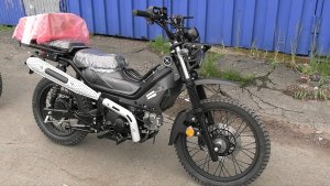 Мопед XTRAIL. Тест-драйв.