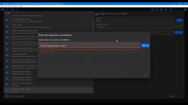 How to Make a Fictional Game Time and Trigger Actions accordingly in GDevelop 5 смотреть онлайн