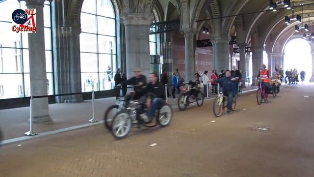 Amsterdam Rijksmuseum bicycle underpass [270] смотреть онлайн