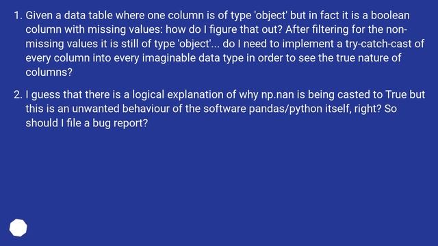 Bool and missing values in pandas смотреть онлайн