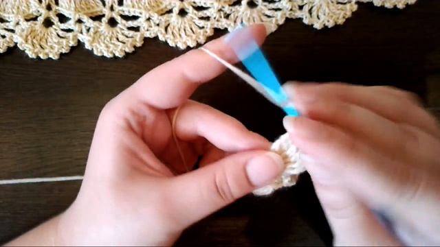 Ажурный бактус крючком. Chal