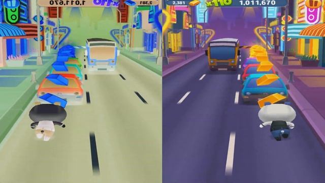 Talking Tom DEPUTY HANK Gold Run in Neon Las Vegas Walkthrough смотреть онлайн