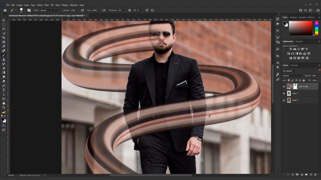 Pixel Stretch Effect in Photoshop - Face Stretch | Magnet Academy смотреть онлайн