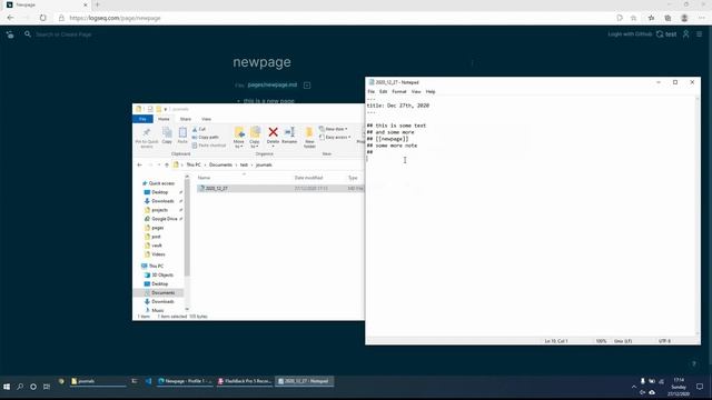 Logseq Update for Local File Storage - The Roam Research Alternative for Notes / PKM / To Do смотреть онлайн
