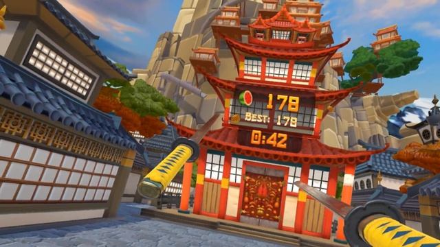БРЕЙН ИГРАЕТ В FRUIT NINJA В ОЧКАХ РЕАЛЬНОСТИ смотреть онлайн