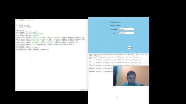 L4: Entry Widgets in Python Tkinter смотреть онлайн