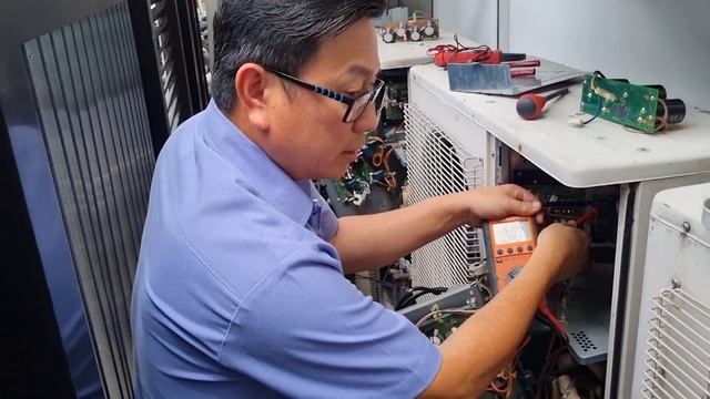 How To Troubleshooting An Fujitsu DC Inverter AC | 5HP | Error 11