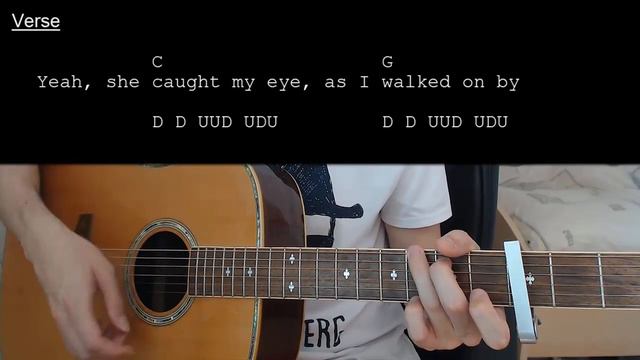 James Blunt - You're Beautiful EASY Guitar Tutorial With Chords / Lyrics смотреть онлайн