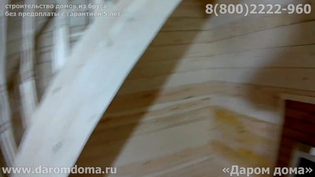 Баня 6 на 6 с мансардой и лоджией ? Обзор планировки дома бани из бруса внутри. Видеообзор с фото смотреть онлайн