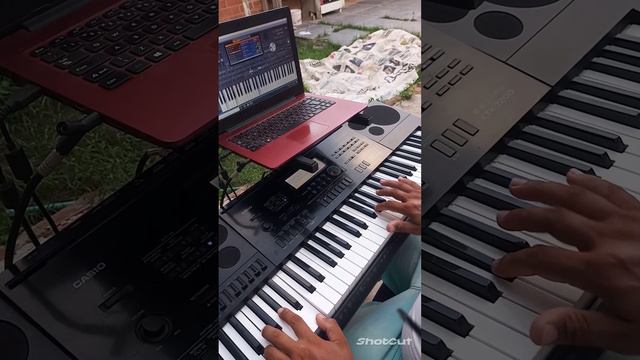 ORG Vs Meu Teclado Casio CTK 7200