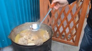 ХАШ В КАЗАНЕ.ПОСТАВИТ ВАС НА НОГИ. ГОРЯЧИЙ ХОЛОДЕЦ