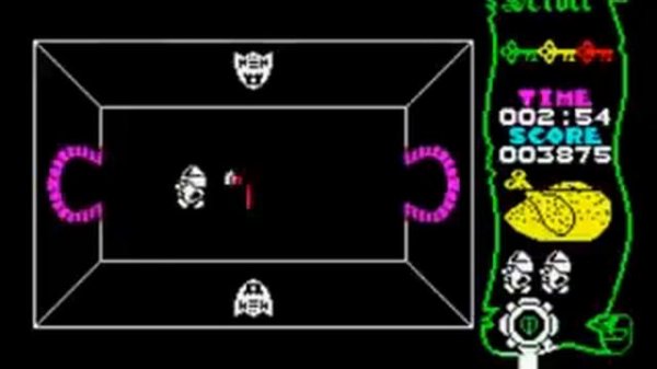Atic Atac Walkthrough, ZX Spectrum