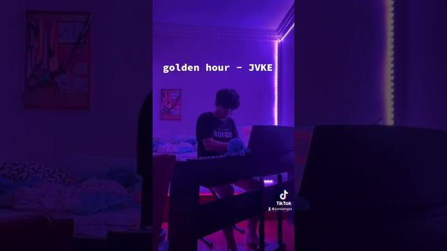 golden hour - JVKE piano cover смотреть онлайн