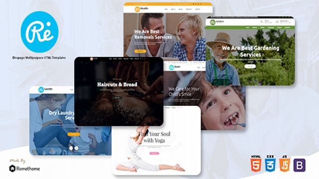 RE - Multi-purpose Responsive HTML Templates | Themeforest Website Templates and Themes смотреть онлайн