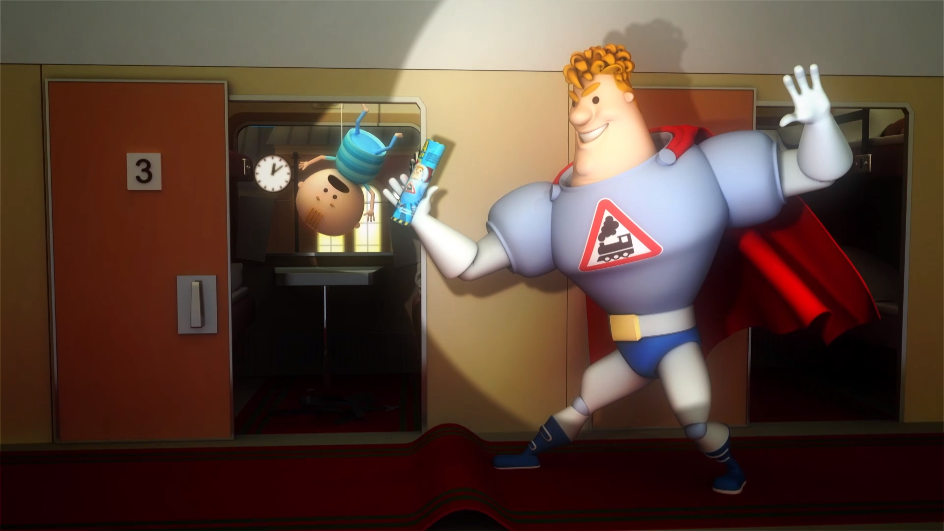 Аркадий Паровозов спешит на помощь: Страховочные ремни в поезде (140 серия) смотреть онлайн