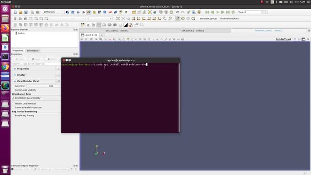 [Solved] Salome Meca 2021 - Mesa Error User error GL_INVALID_OPERATION смотреть онлайн