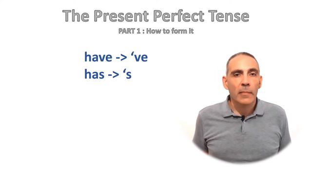 The English Present Perfect Tense - how to form it смотреть онлайн
