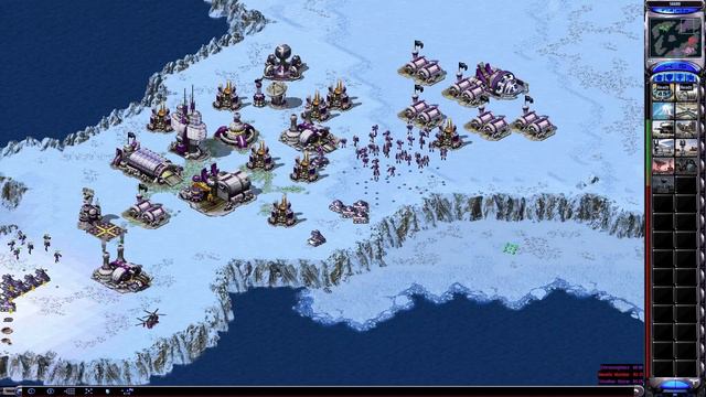 Bering strait 1v5 BRUTAL AI WITH SUPERS ( Command & Conquer - Yuris Revenge ) смотреть онлайн