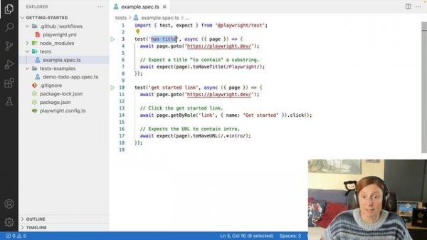 Getting Started with Playwright and VS Code