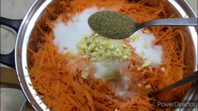 Морковь по корейски