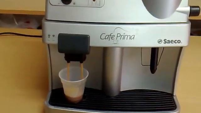 Saeco Cafe Prima Caffe espresso смотреть онлайн