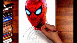 Как нарисовать человека-паука