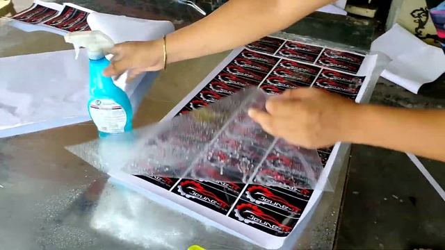 LAMINATED CAR STICKER | Campaign sitcker смотреть онлайн