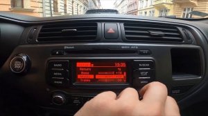 How to Enter and Manage Radio Equalizer in Kia Rio III ( 2011 – 2016 )