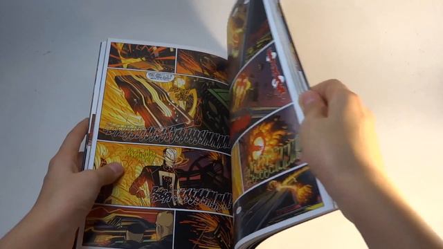 Обзор на комикс "Новый призрачный гонщик двигатели возмездия" смотреть онлайн