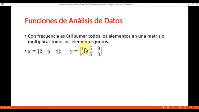 ? MÁXIMO Y MÍNIMO + SUMATÓRIO Y PRODUCTÓRIO + ORDENAR UN VECTOR ► Curso MATLAB ? #014 смотреть онлайн