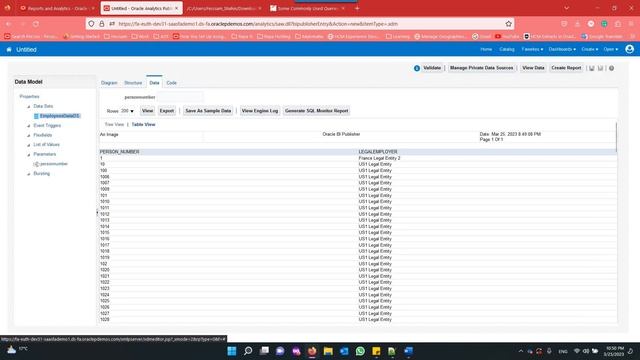 01 Creating the BI Publisher Report смотреть онлайн