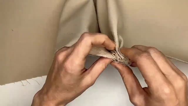 Костюмная шерсть стрейч Пыльно-бежевая 10102304 смотреть онлайн