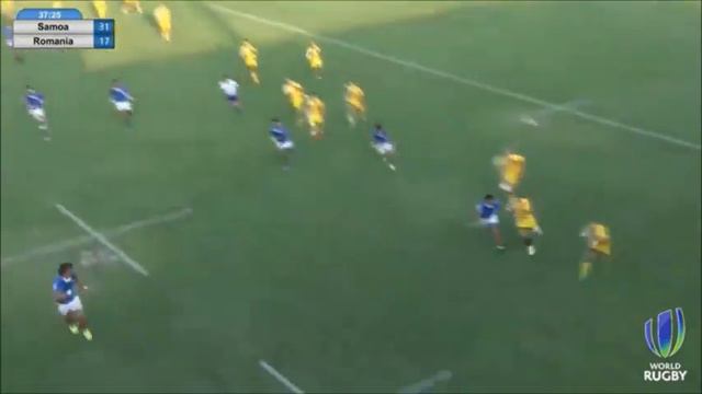Austin Faamausili no arms high tackle missed by referee смотреть онлайн