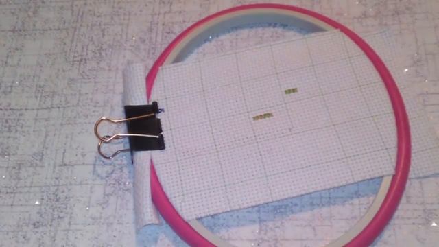 68# Как я закрепляю нечётное количество нитей или бленда / Вышивка крестиком смотреть онлайн