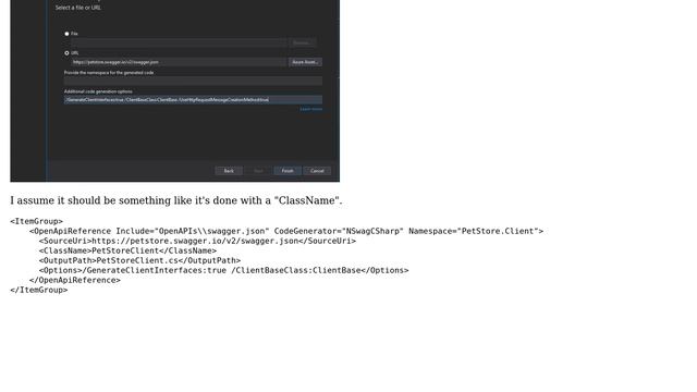 Rename OpenAPI's reference generated swagger.json смотреть онлайн