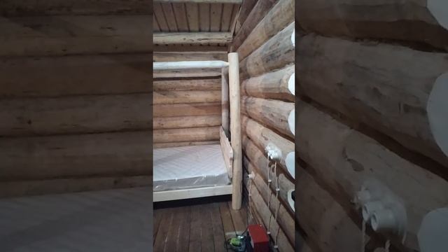 Кровать из бревен смотреть онлайн