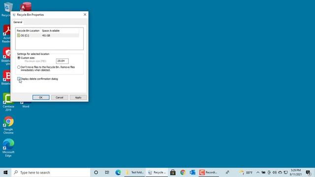 Recycle Bin in Windows 10 смотреть онлайн