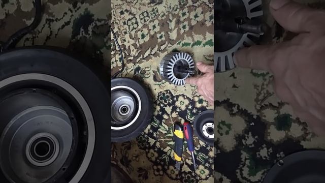Поедет или нет ? Мотор колесо из колес гироскутера ? смотреть онлайн