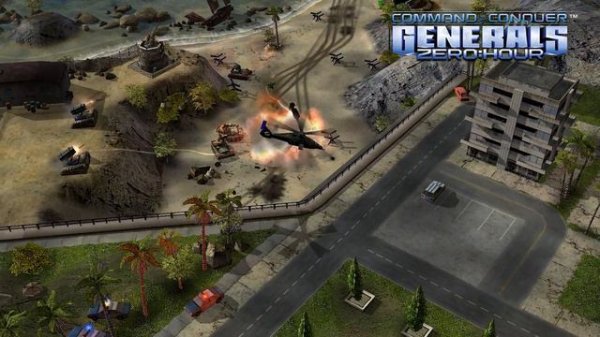 Command & Conquer: Generals Zero Hour - Shell Map [Main Menu Screen] 4K