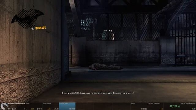 Batman: Arkham Asylum Speedrun - New Game Minus Easy - 15:27 (old WR) смотреть онлайн